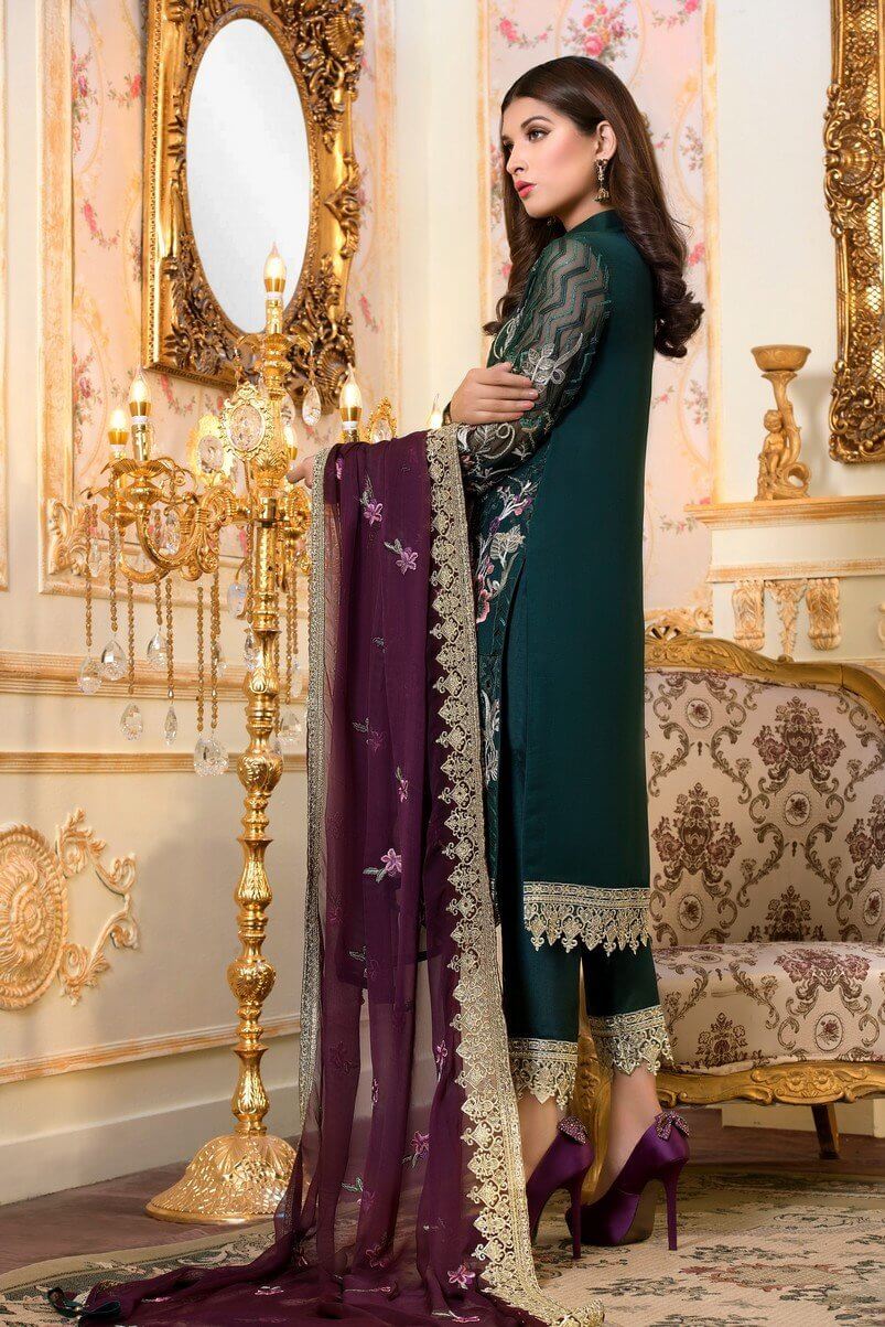 Maryum N Maria Shamrock Luxury Wedding Collection MMS-701 - FaisalFabrics.pk