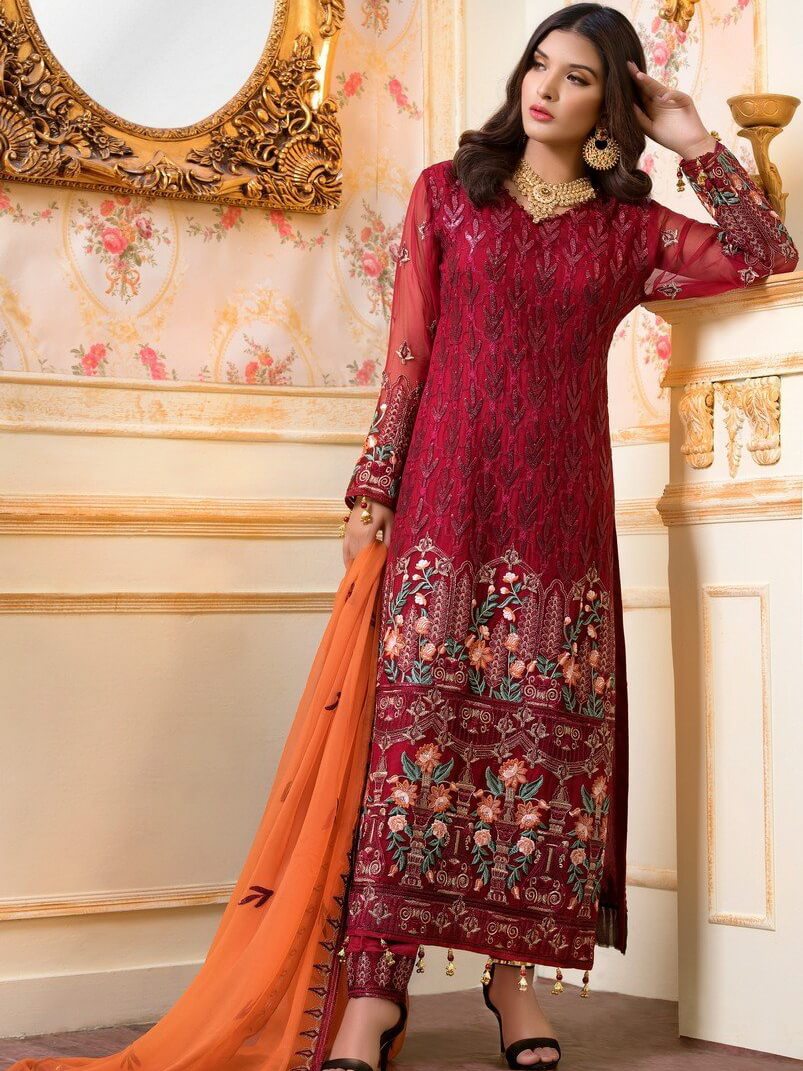 Maryum N Maria Shamrock Luxury Wedding Collection MMS-703 - FaisalFabrics.pk