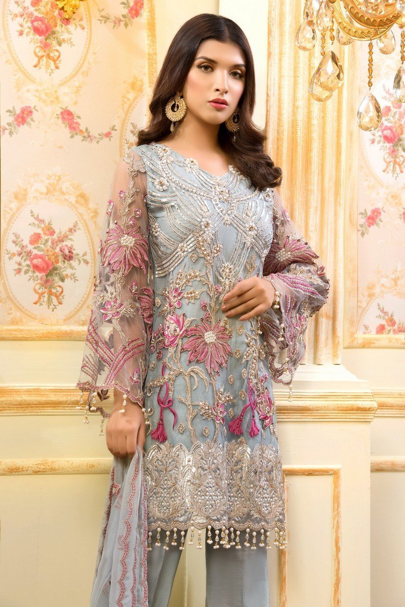 Maryum N Maria Shamrock Luxury Wedding Collection MMS-704 - FaisalFabrics.pk