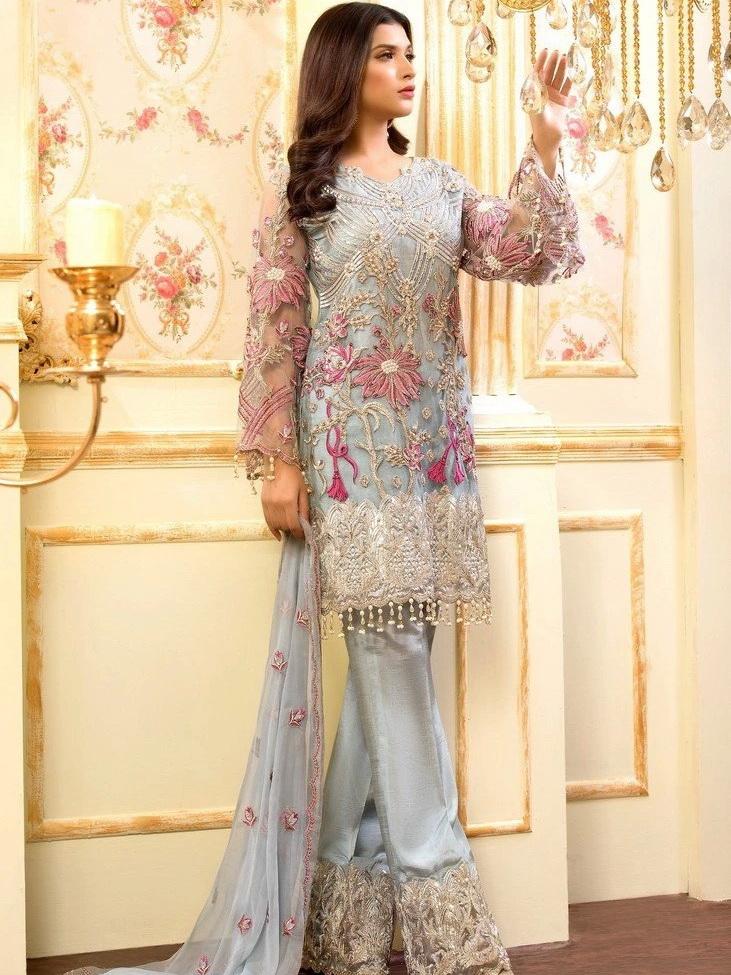 Maryum N Maria Shamrock Luxury Wedding Collection MMS-704 - FaisalFabrics.pk