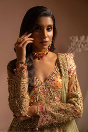 Maryum N Maria Bridal Designer Hand Made Embroidered Suit E-05 Centaur - FaisalFabrics.pk