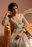 Maryum N Maria Bridal Designer Hand Made Embroidered Suit E-03 Cruller Leh - FaisalFabrics.pk