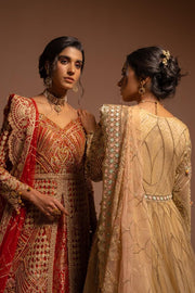 Maryum N Maria Bridal Designer Hand Made Embroidered Suit E-02 Dusk Glam - FaisalFabrics.pk