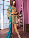 Maryum N Maria Freesia Hand Made Embroidered Suit FF-02 Offling Peace - FaisalFabrics.pk