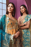 Maryum N Maria Freesia Hand Made Embroidered Suit FF-02 Offling Peace - FaisalFabrics.pk