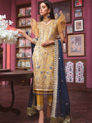 Maryum N Maria Freesia Hand Made Embroidered Suit FF-05 Offling Peace - FaisalFabrics.pk