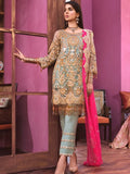 Maryum N Maria Freesia Hand Made Embroidered Suit FF-07 Offling Peace - FaisalFabrics.pk