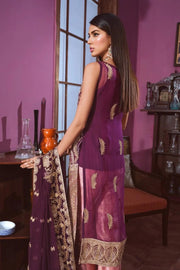 Maryum N Maria Freesia Hand Made Embroidered Suit FF-10 Offling Peace - FaisalFabrics.pk