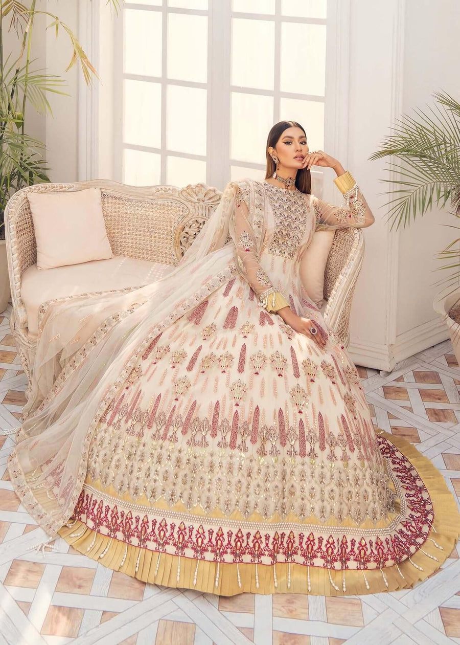Akbar Aslam Libas e Khas Unstitched Formals 3pc Suit AALK-1395 MORGANITE - FaisalFabrics.pk