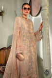 Maria.B Unstitched Chiffon 3Pc Suit MPC-22-206-Nude Pink