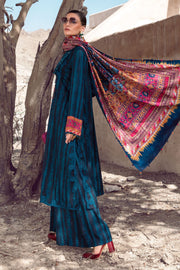 Desert Rose by Maria B Mprints Unstitched Cambric 3Pc Suit MPT-1502-B