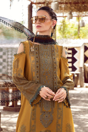 Desert Rose by Maria B Mprints Unstitched Karandi 3Pc Suit MPT-1505-B
