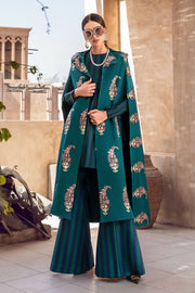 Desert Rose by Maria B Mprints Unstitched Khaddar 3Pc Suit MPT-1508-A