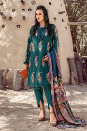 Desert Rose by Maria B Mprints Unstitched Khaddar 3Pc Suit MPT-1508-A