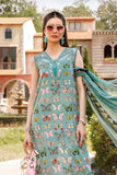 Maria.B M.Prints Lawn Unstitched Embroidered 3 Piece Suit MPT-1701-A