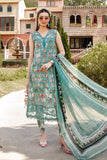 Maria.B M.Prints Lawn Unstitched Embroidered 3 Piece Suit MPT-1701-A