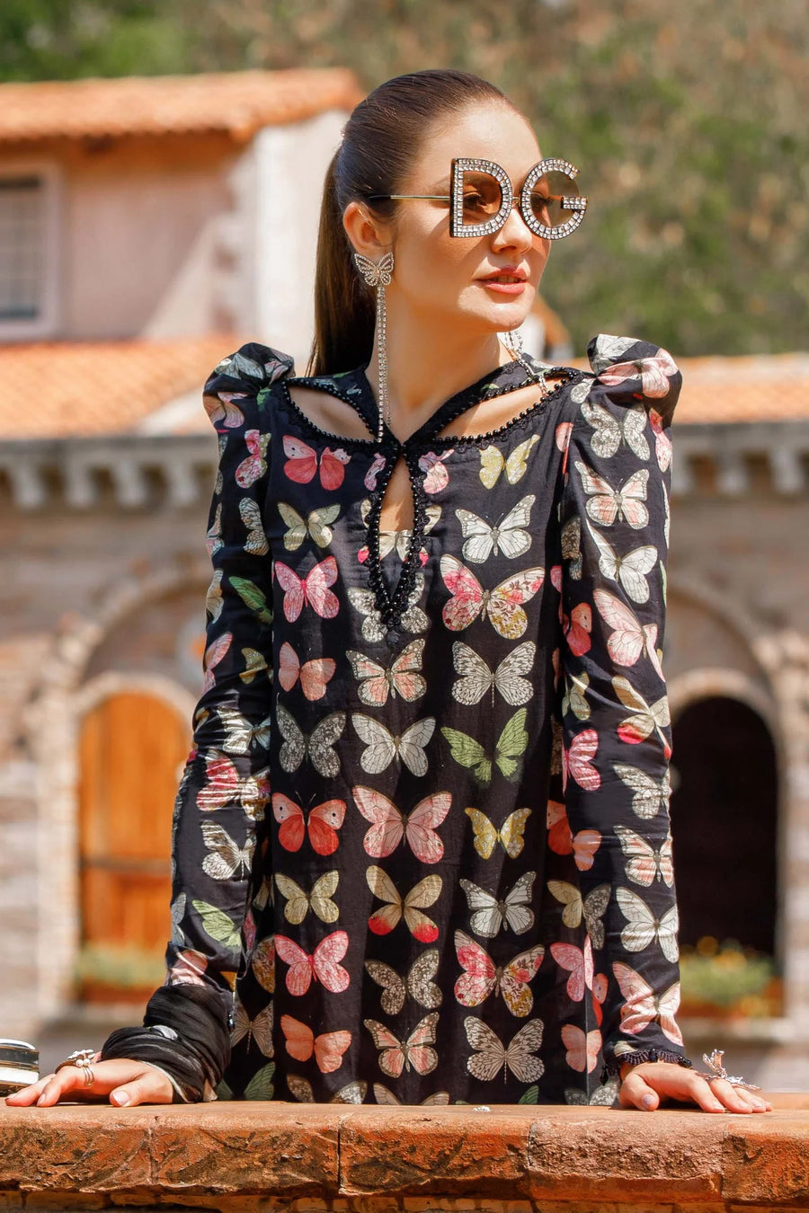 Maria.B M.Prints Lawn Unstitched Embroidered 3 Piece Suit MPT-1701-B