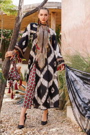 Maria.B M.Prints Lawn Unstitched Embroidered 3 Piece Suit MPT-1702-B