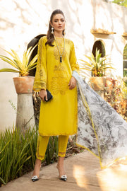 Maria.B M.Prints Lawn Unstitched Embroidered 3 Piece Suit MPT-1704-A