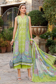 Maria.B M.Prints Lawn Unstitched Embroidered 3 Piece Suit MPT-1705-A