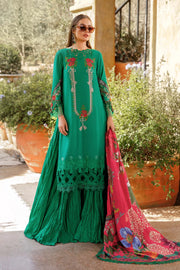 Maria.B M.Prints Lawn Unstitched Embroidered 3 Piece Suit MPT-1707-A