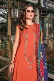 Maria.B M.Prints Lawn Unstitched Embroidered 3 Piece Suit MPT-1707-B