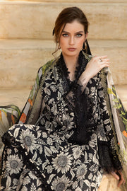 Maria.B M.Prints Lawn Unstitched Embroidered 3 Piece Suit MPT-1709-B