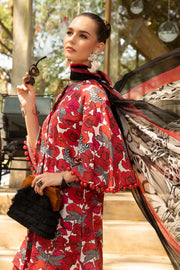 Maria.B M.Prints Lawn Unstitched Embroidered 3 Piece Suit MPT-1710-A