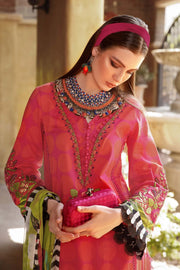Maria.B M.Prints Lawn Unstitched Embroidered 3 Piece Suit MPT-1711-A