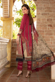 Maria.B M.Prints Lawn Unstitched Embroidered 3 Piece Suit MPT-1712-B