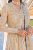 MUSHQ Monsoon Wedding Unstitched Luxury Chiffon 3Pc Suit - AFTERGLOW