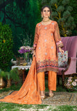 Creaze Unstitched Embroidered Stapple Linen 3Pc Suit MSV-22417