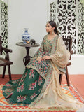 MASHQ Premium Embroidery Wedding Collection 3pc Suit MW-01 Elegant Lines