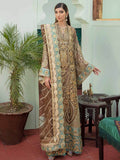 MASHQ Premium Embroidery Wedding Collection 3pc Suit MW-03 Pure Radiance