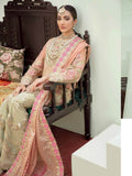 MASHQ Premium Embroidery Wedding Collection 3pc Suit MW-06 Blush Obsession - FaisalFabrics.pk
