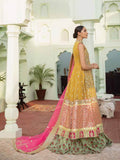 MASHQ Premium Embroidery Wedding Collection 3pc Suit MW-07 Dramatic Thrive - FaisalFabrics.pk