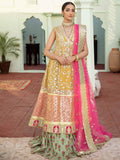 MASHQ Premium Embroidery Wedding Collection 3pc Suit MW-07 Dramatic Thrive - FaisalFabrics.pk