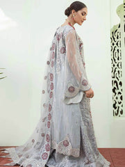 MASHQ Premium Embroidery Wedding Collection 3pc Suit MW-09 Razzle Dazzle - FaisalFabrics.pk