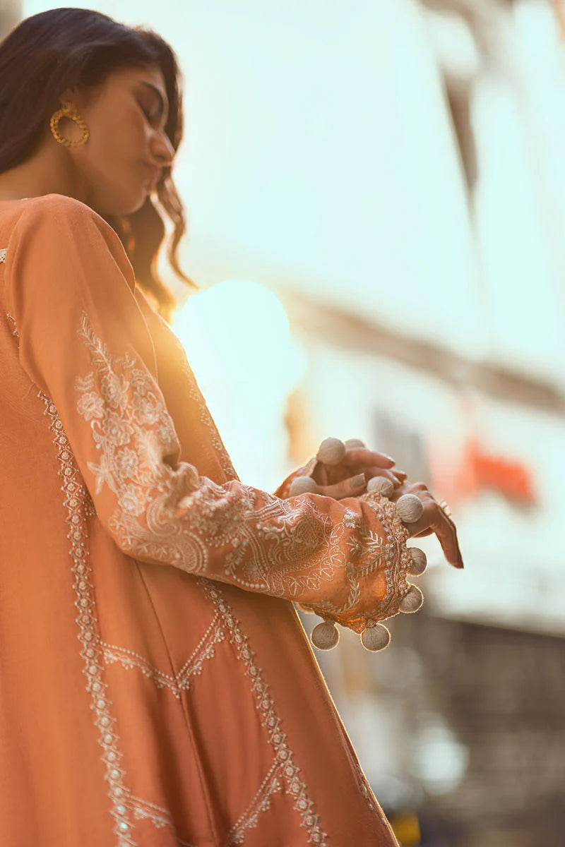 MUSHQ Broadway Returns Unstitched Khaddar 3Pc Suit MW22-01 MAHIRA