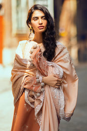 MUSHQ Broadway Returns Unstitched Khaddar 3Pc Suit MW22-01 MAHIRA