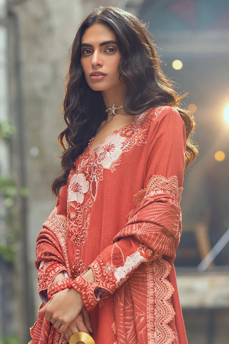 MUSHQ Broadway Returns Unstitched Karandi 3Pc Suit MW22-02 SABRINA