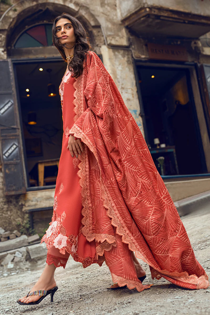 MUSHQ Broadway Returns Unstitched Karandi 3Pc Suit MW22-02 SABRINA