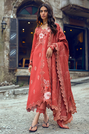 MUSHQ Broadway Returns Unstitched Karandi 3Pc Suit MW22-02 SABRINA