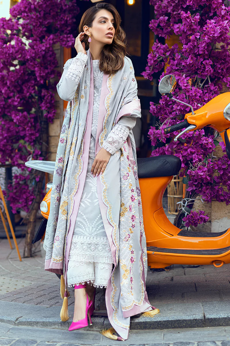MUSHQ Broadway Returns Unstitched Linen 3Pc Suit MW22-03 CELINA