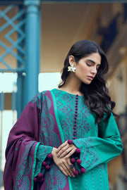 MUSHQ Broadway Returns Unstitched Khaddar 3Pc Suit MW22-04 NUR