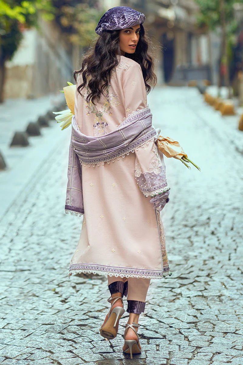 MUSHQ Broadway Returns Unstitched Khaddar 3Pc Suit MW22-06 DENIZ