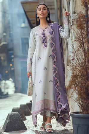 MUSHQ Broadway Returns Unstitched Khaddar 3Pc Suit MW22-07 NILUFUR