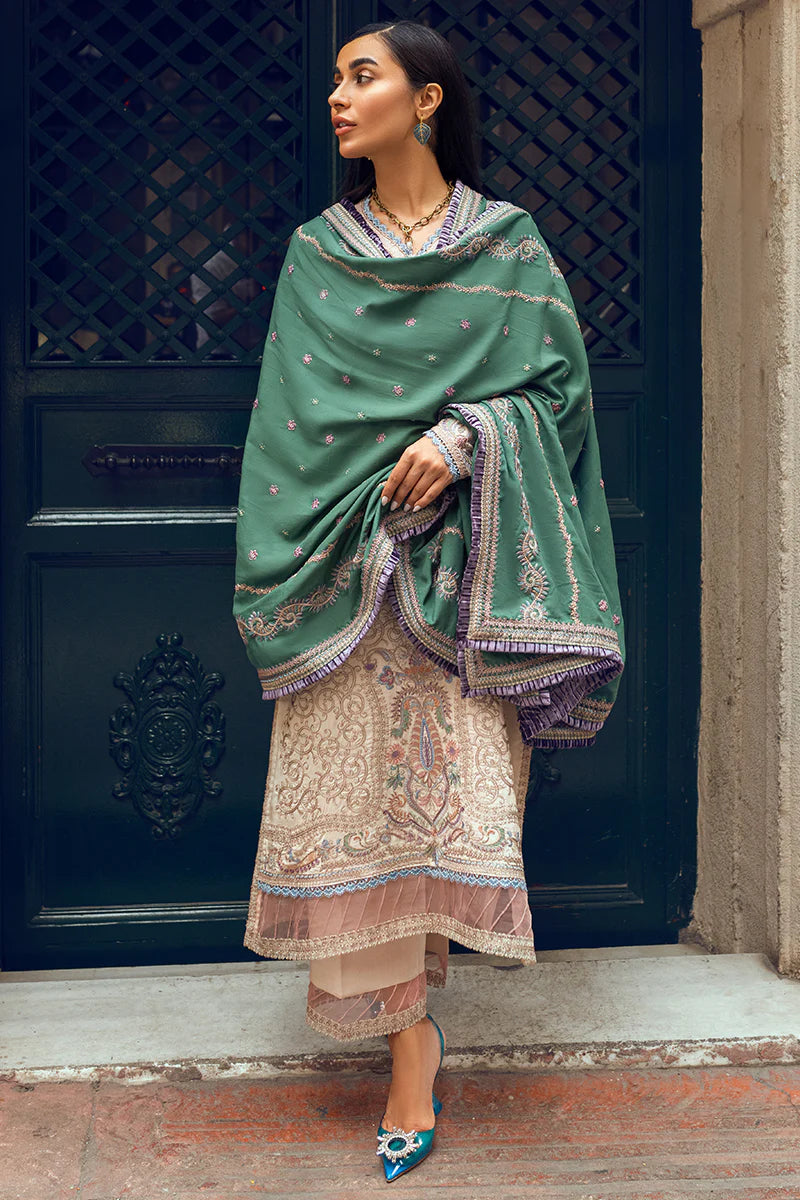MUSHQ Broadway Returns Unstitched Linen 3Pc Suit MW22-08 EMEL