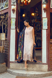 MUSHQ Broadway Returns Unstitched Karandi 3Pc Suit MW22-09 BAHAR