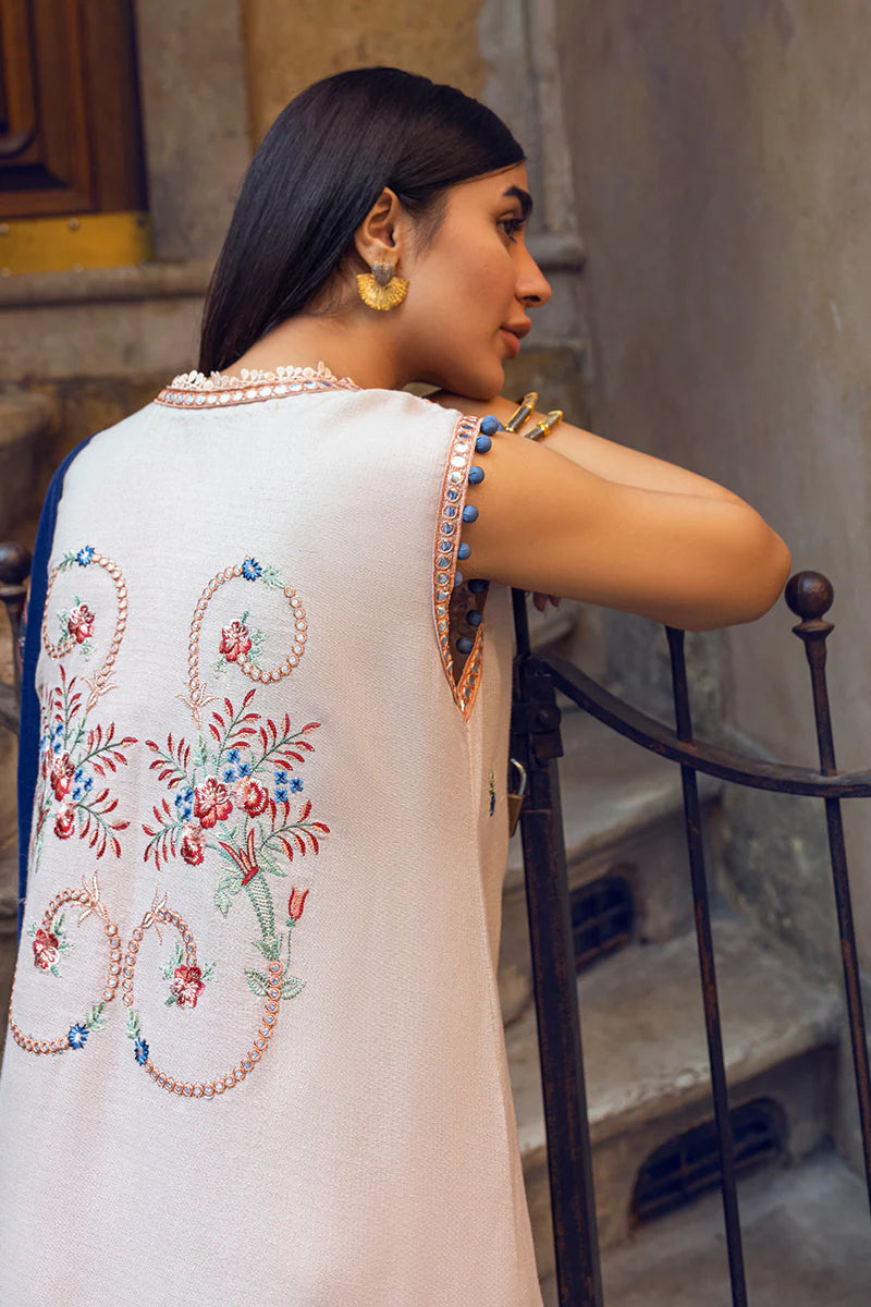 MUSHQ Broadway Returns Unstitched Karandi 3Pc Suit MW22-09 BAHAR